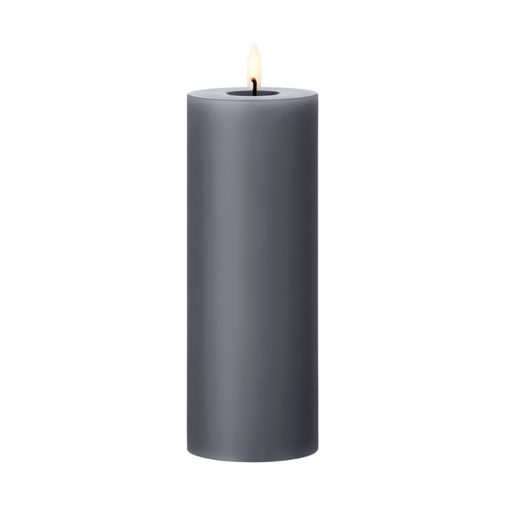 ester & erik κερί μπλοκ LED - 74 Dark Slate, 20 cm - Ester & erik