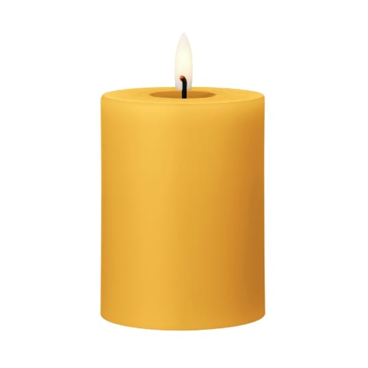 ester & erik κερί μπλοκ LED - 85 Mango, 10 cm - Ester & erik