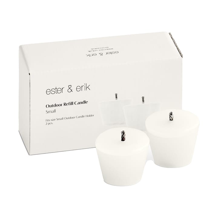 ester & erik refill για κερί εξωτερικού χώρου 2-pack, Small ester & erik