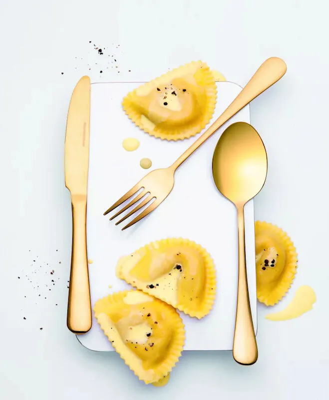 Eternum Napoli σετ μαχαιροπίρουνα 16 τεμ., Χρυσό Eternum