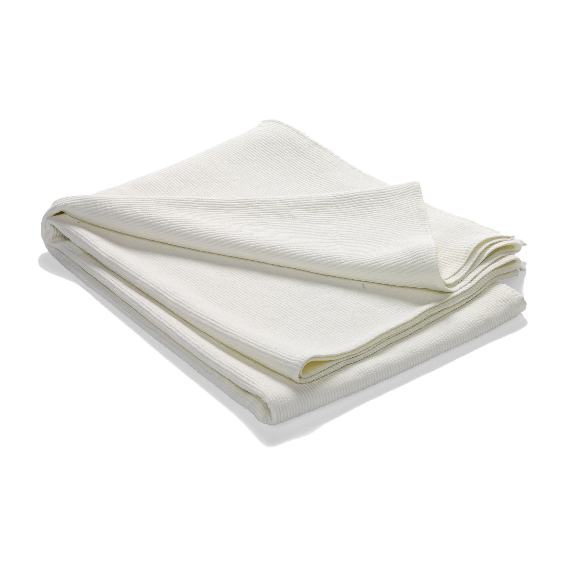 Ριγέ κάλυμμα πέτρινο πλυμένο βαμβάκι 180x260, Offwhite Etol Design