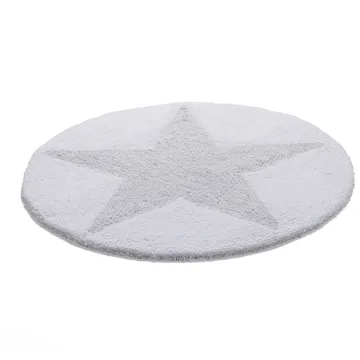 Etol star στρογγυλό χαλί - White - Etol Design