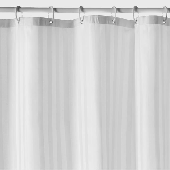 Jacquard κουρτίνα μπάνιου λευκή - 180x200 cm - Etol Design