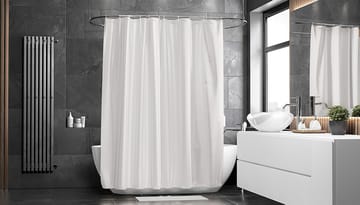 Match κουρτίνα ντους  200x240 cm (επιπλέον ύψος) - λευκό - Etol Design