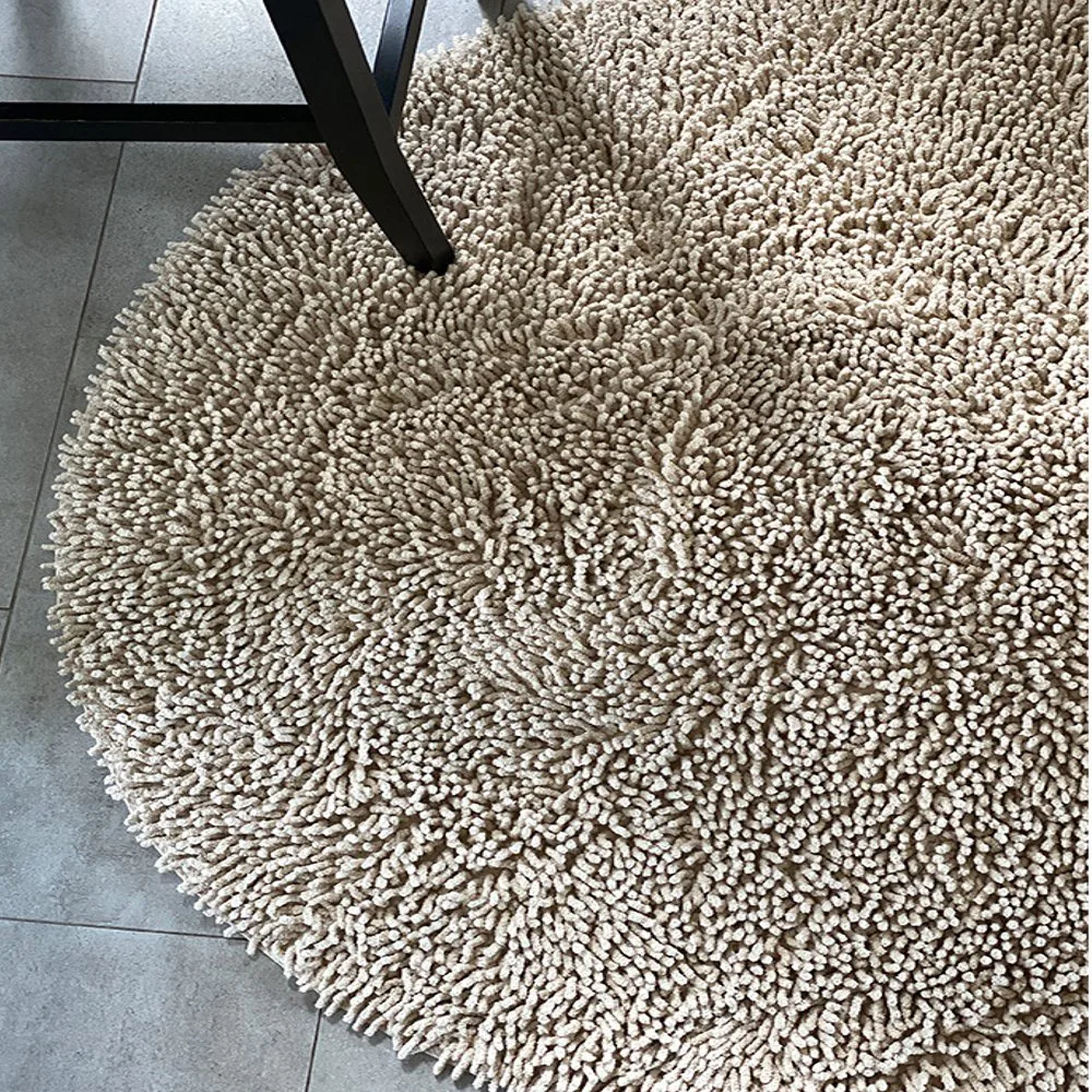 Rasta στρογγυλό χαλί Ø120 εκατοστά, φύση Etol Design