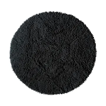 Rasta στρογγυλό χαλί Ø120 εκατοστά - Μάυρο - Etol Design