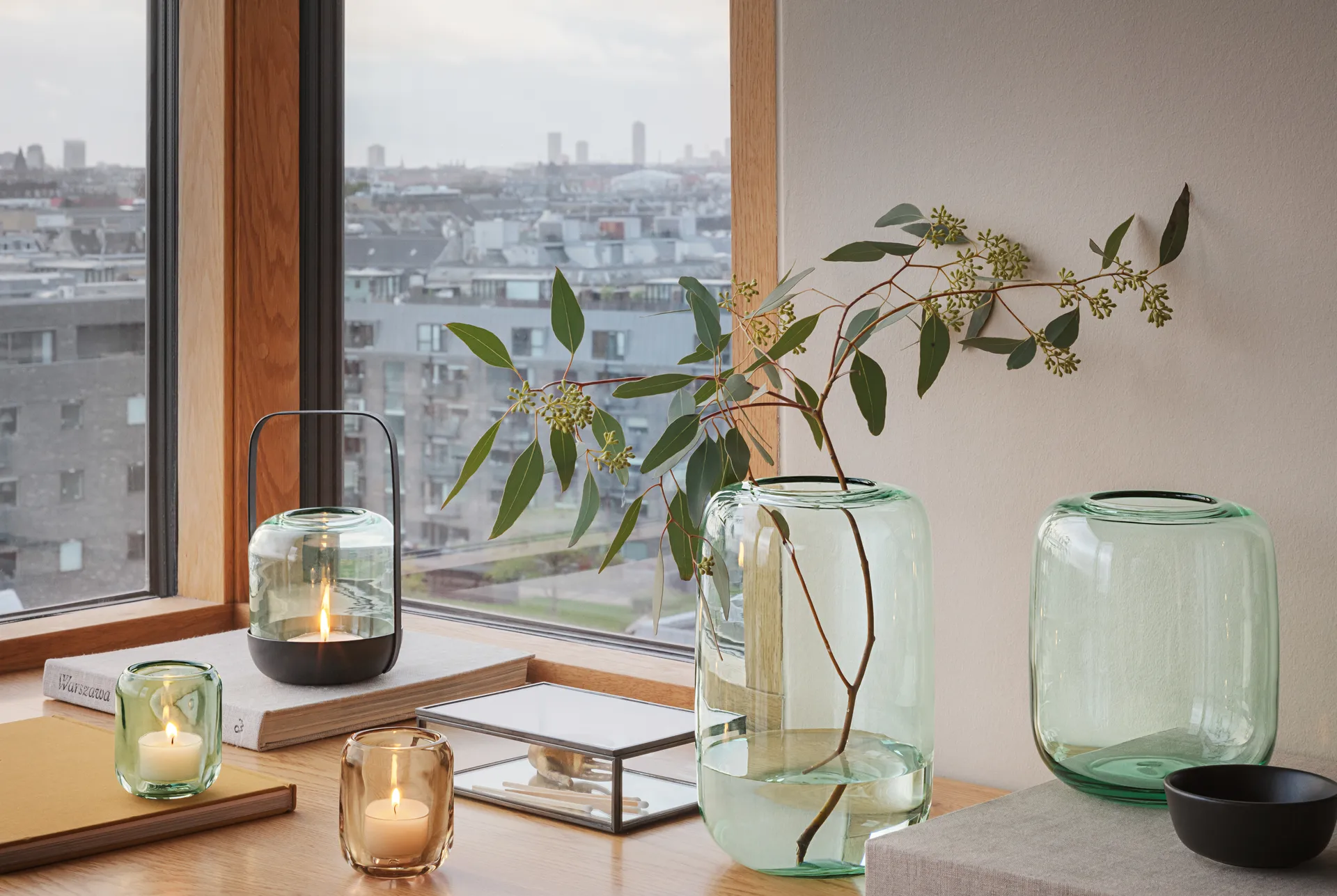 Acorn φανός, Mint green Eva Solo