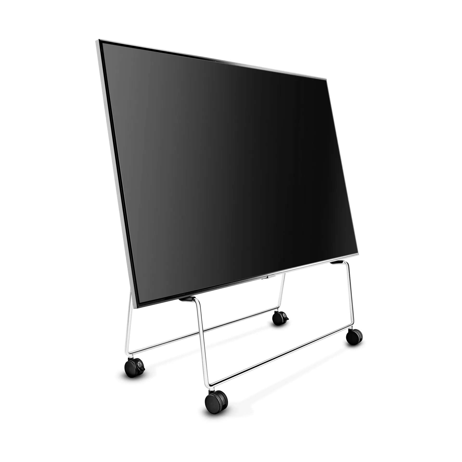 Carry TV-σταντ με ρόδες, Brushed steel Eva Solo