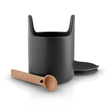 Eva Solo κουτί για εργαλεία με κουτάλι και καπάκι 15 cm - μαύρο - Eva Solo