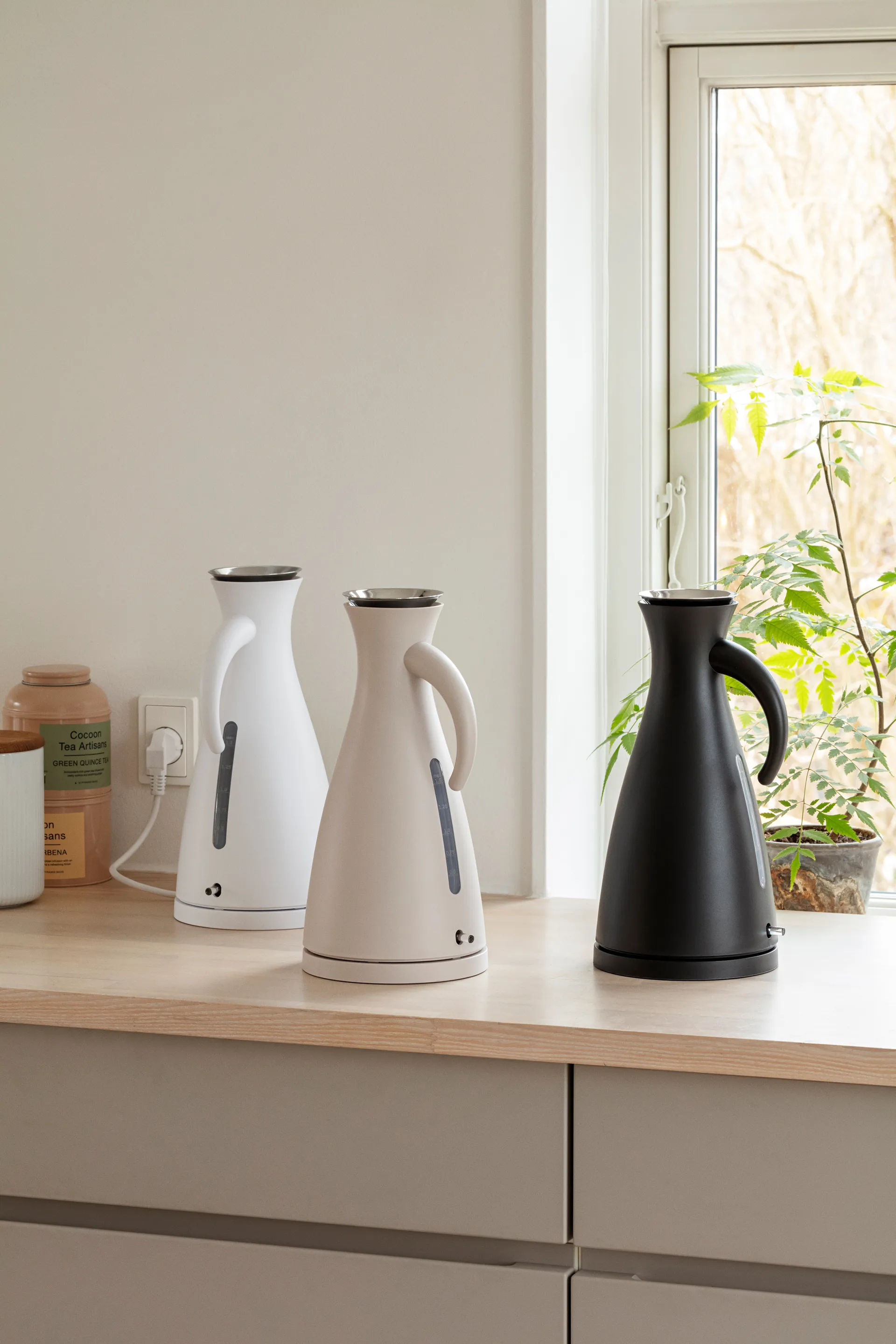 Eva Solo ηλεκτρικός βραστήρας 1,5 λίτρο, Matt Sand Eva Solo