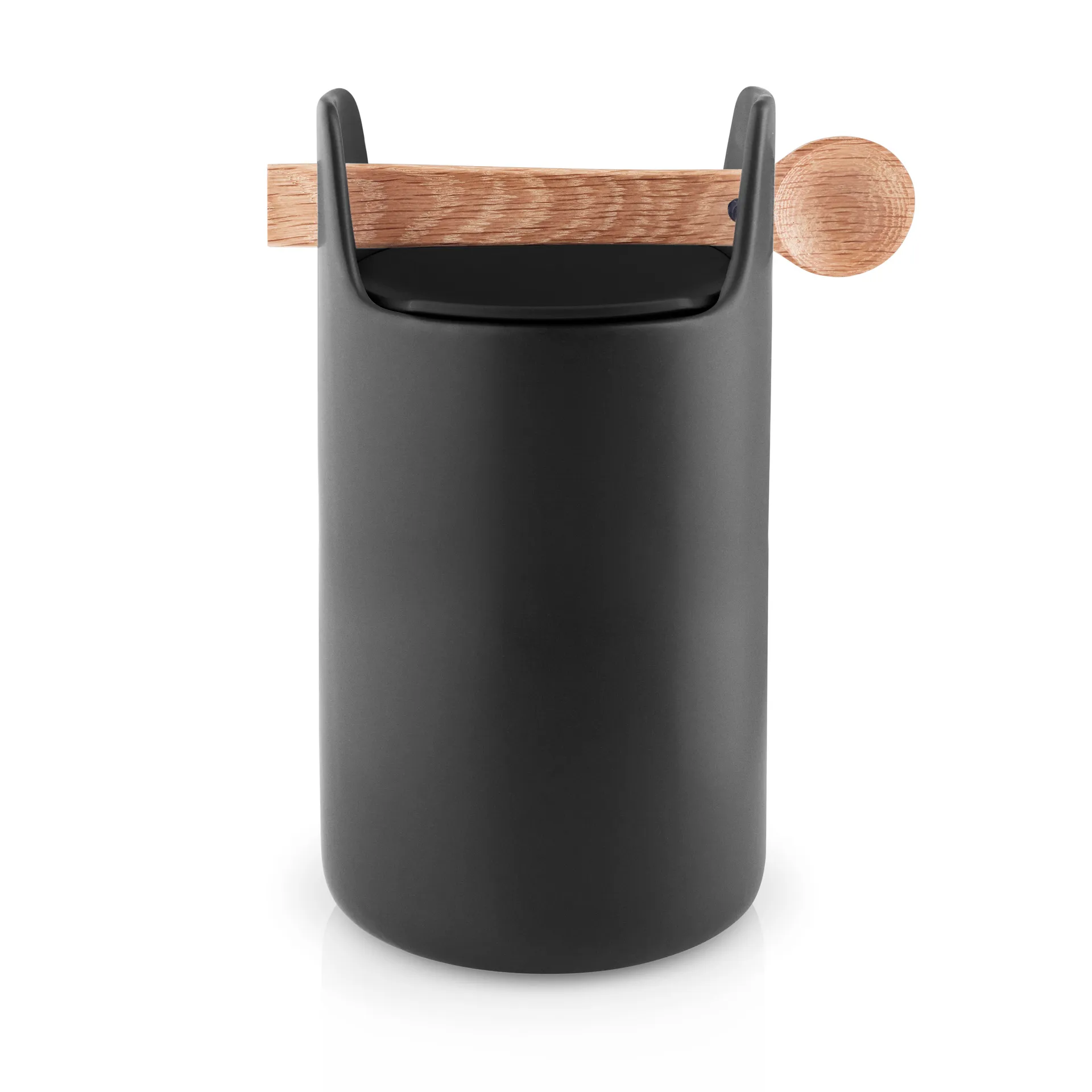 Eva Solo δοχείο για εργαλεία με κουτάλι και καπάκι 20 cm, μαύρο Eva Solo