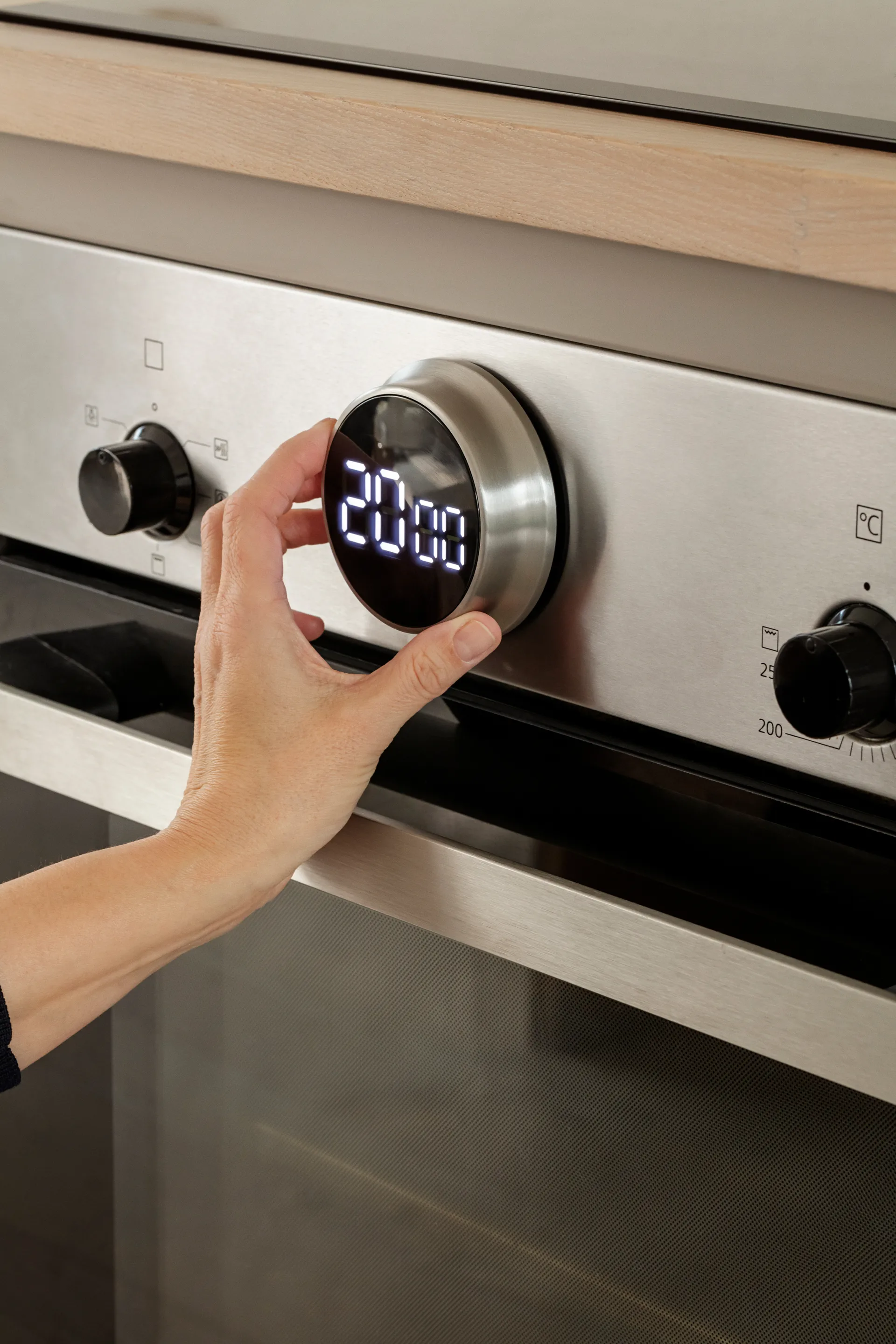 Eva Solo μαγνητικό χρονόμετρο, Brushed steel Eva Solo