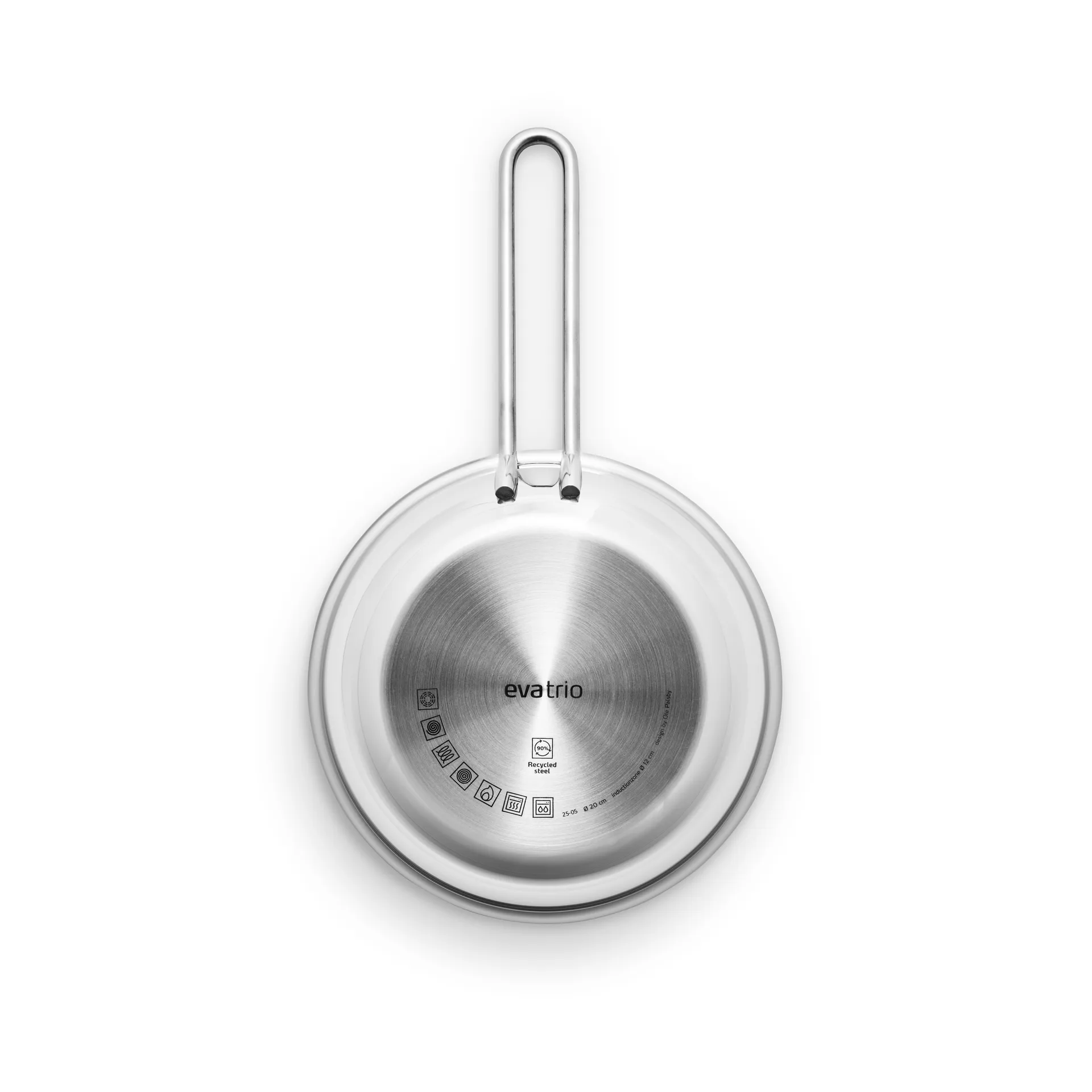 Eva Solo steel base τηγάνι, Stainless steel, Ø20 εκ. Eva Solo