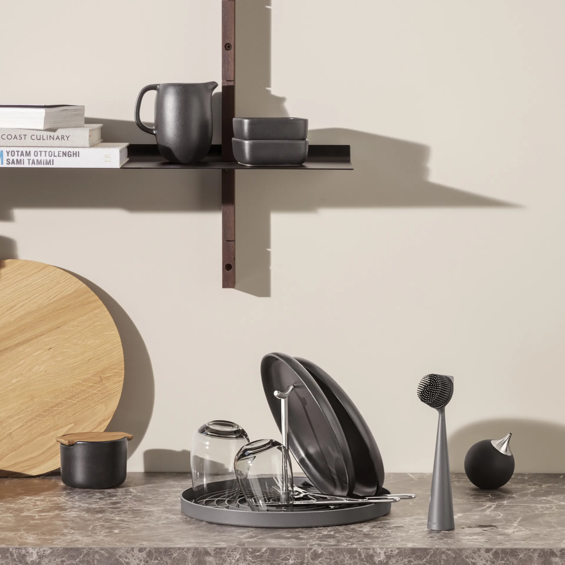 Eva Solo πτυσσόμενη πιατοθήκη, Γκρι Eva Solo