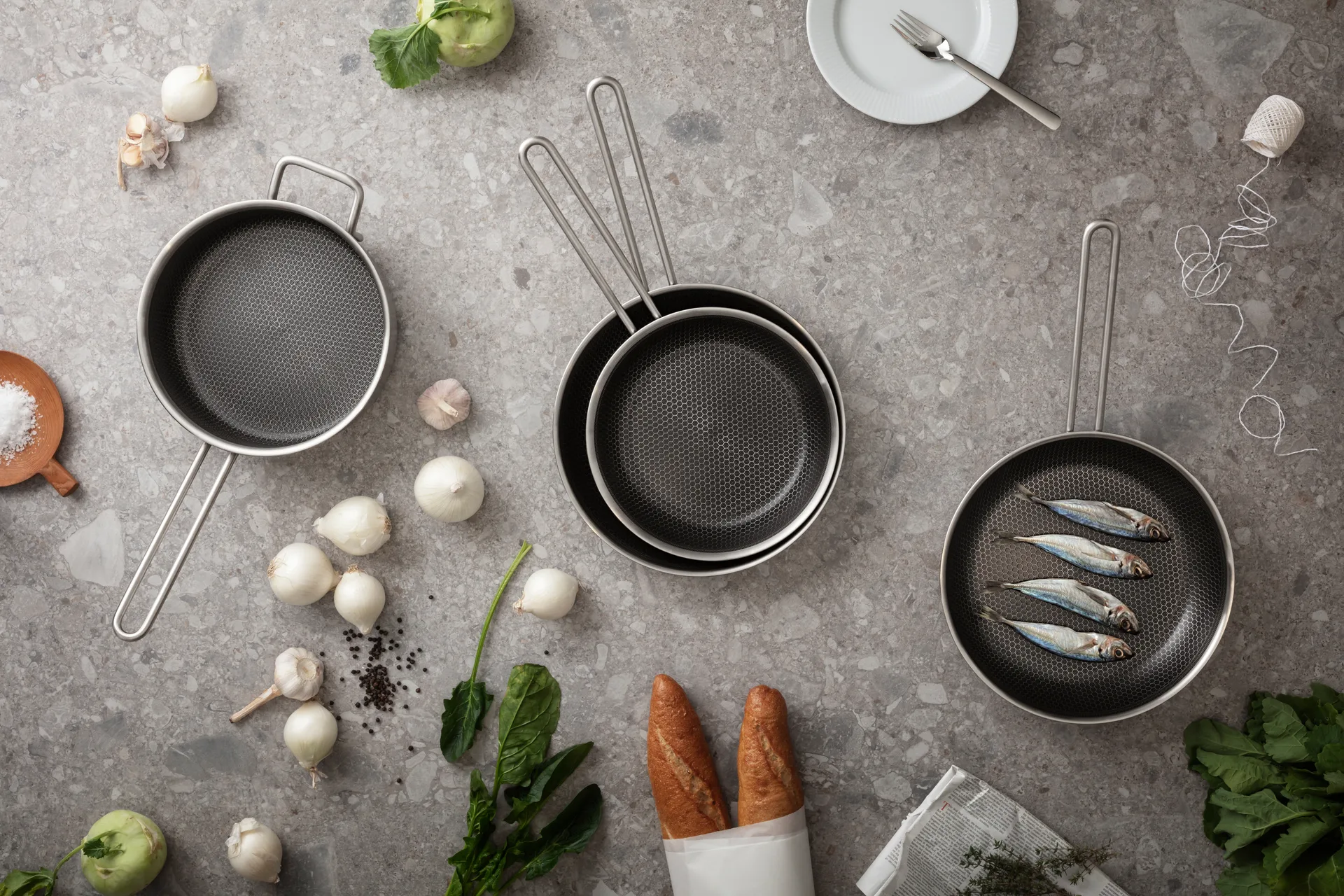 Eva Trio Multi sauteuse Mosaic Slip-Let, 24 εκ. Eva Solo