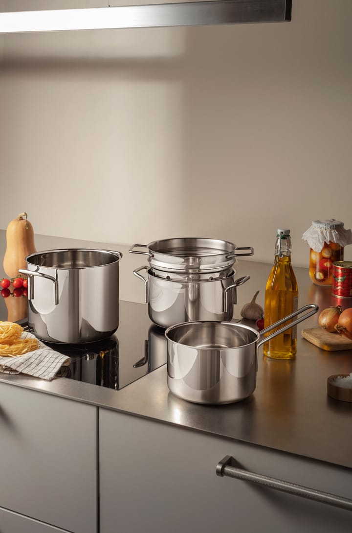 Σετ κατσαρόλες Eva Trio Stainless Steel 4 τεμαχίων, Ανοξείδωτο ατσάλι Eva Solo