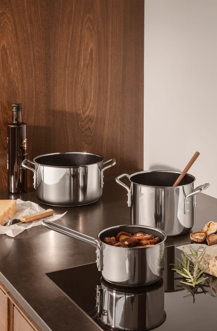 Eva Trio Stainless Steel Slip-Let κεραμική κατσαρόλα, 2,2 λίτρα Eva Solo
