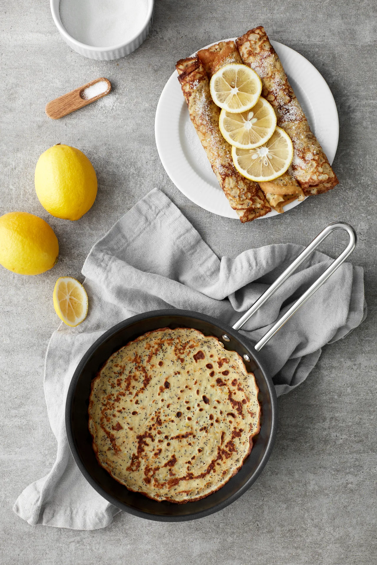 Τηγάνι Eva Trio Stainless Steel Slip-Let, 24 εκ. Eva Solo