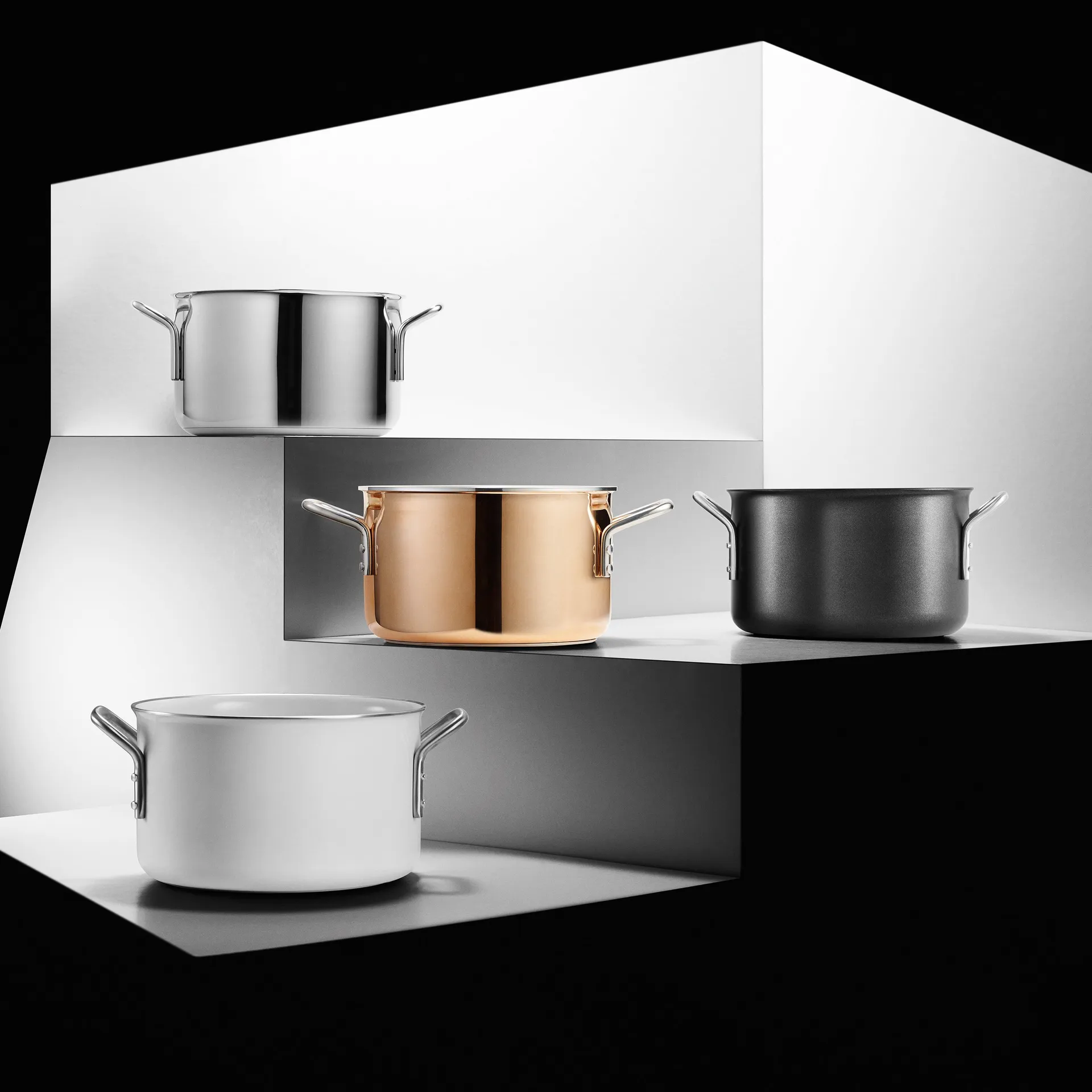 Eva Trio White Line κατσαρόλα, 3,8 l Eva Solo