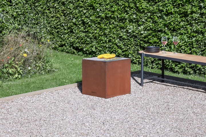 FireCube εστία φωτιάς, Ατσάλι Corten Eva Solo