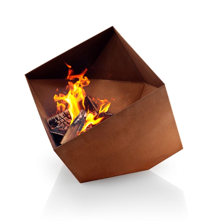 FireCube εστία φωτιάς, Ατσάλι Corten Eva Solo
