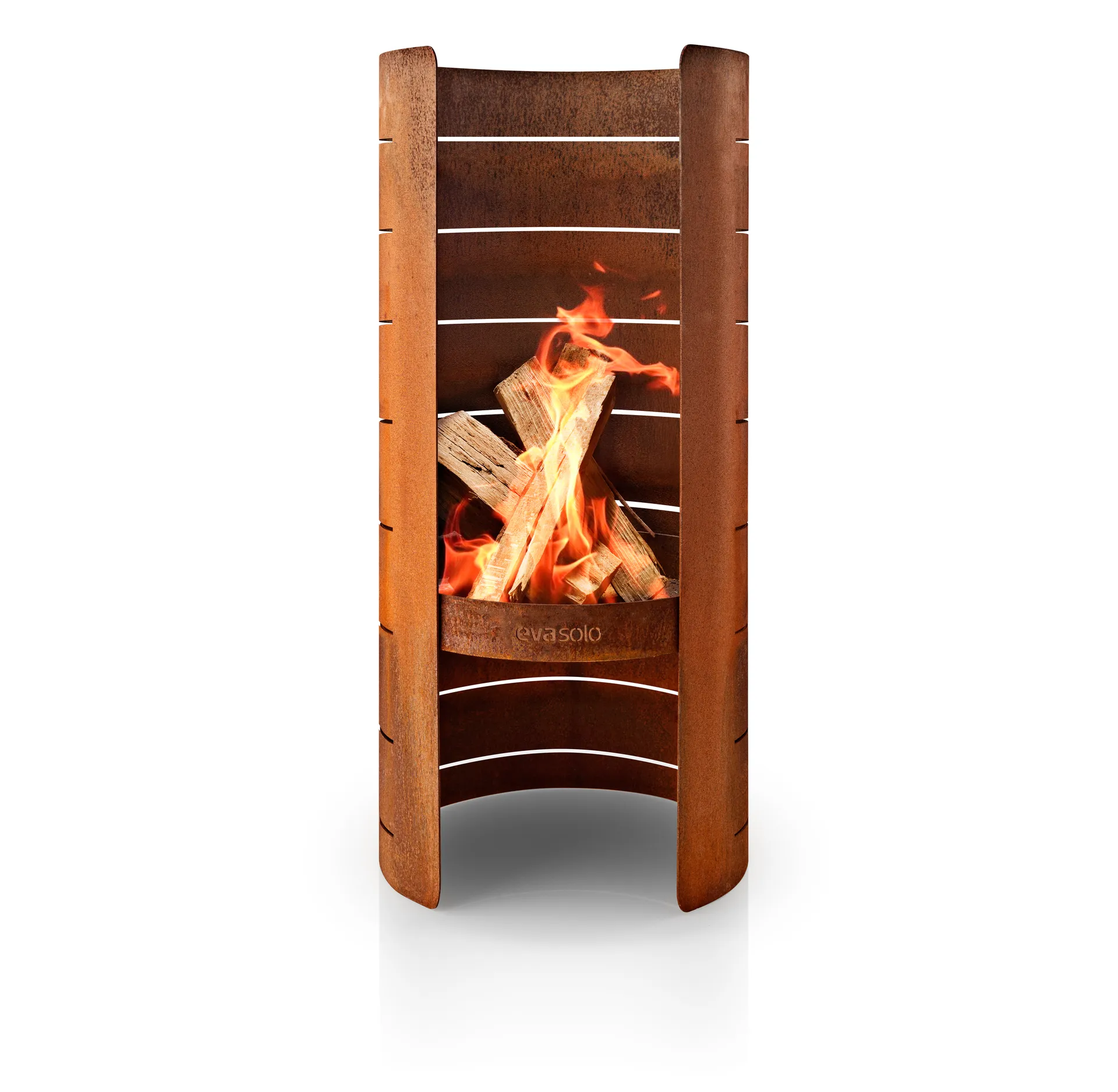 FireCylinder εστία φωτιάς, Ατσάλι Corten Eva Solo