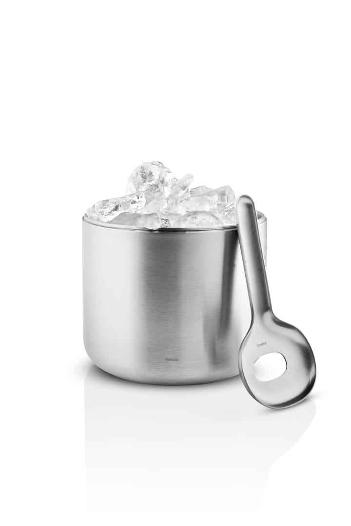 Liquid lounge κουβάς πάγου με κουτάλι 1,4 λ, Brushed steel Eva Solo