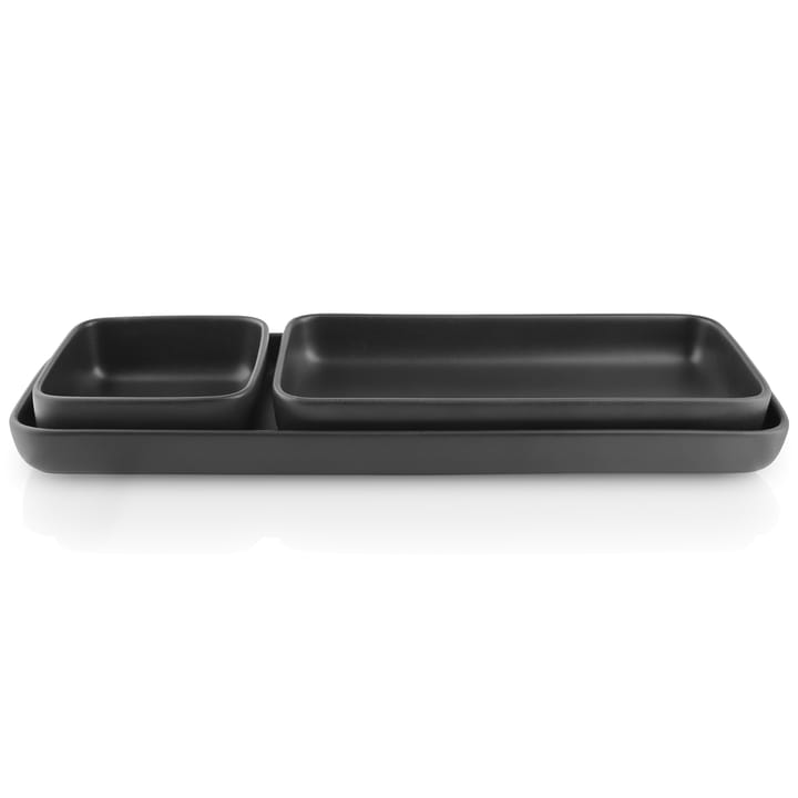 Nordic Kitchen πιάτο σερβιρίσματος 13x37 cm, μαύρο Eva Solo