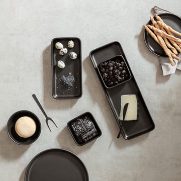 Nordic Kitchen πιάτο σερβιρίσματος 13x37 cm - μαύρο - Eva Solo