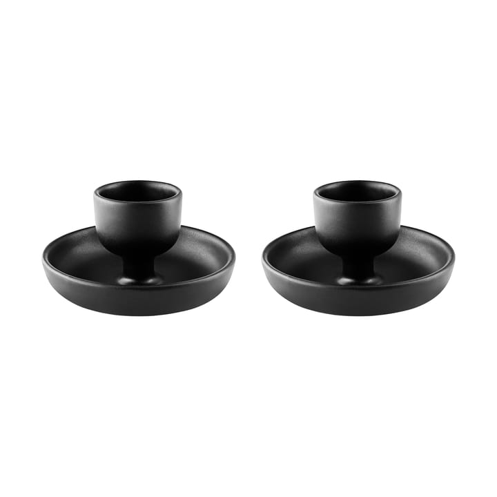 Nordic kitchen αυγοθήκη 2-pack - Μαύρο - Eva Solo