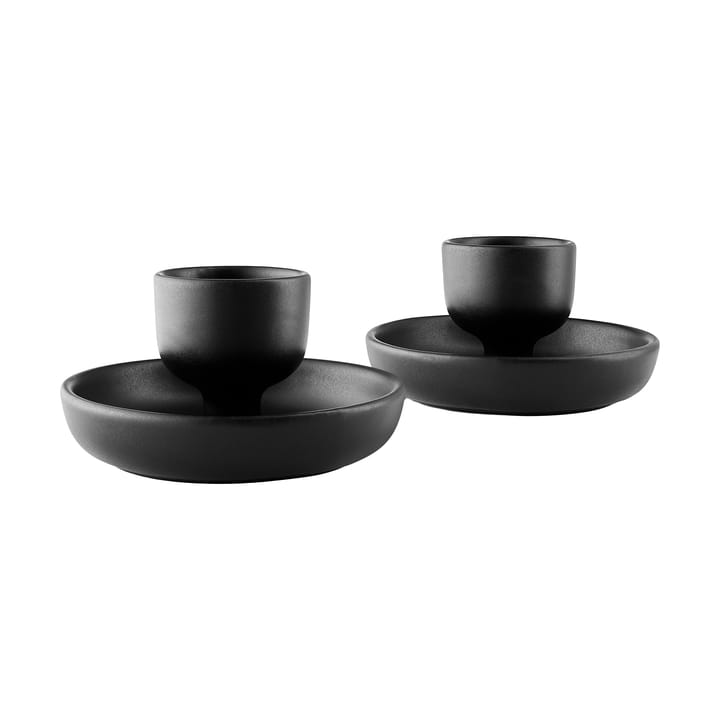 Nordic kitchen αυγοθήκη 2-pack, Μαύρο Eva Solo