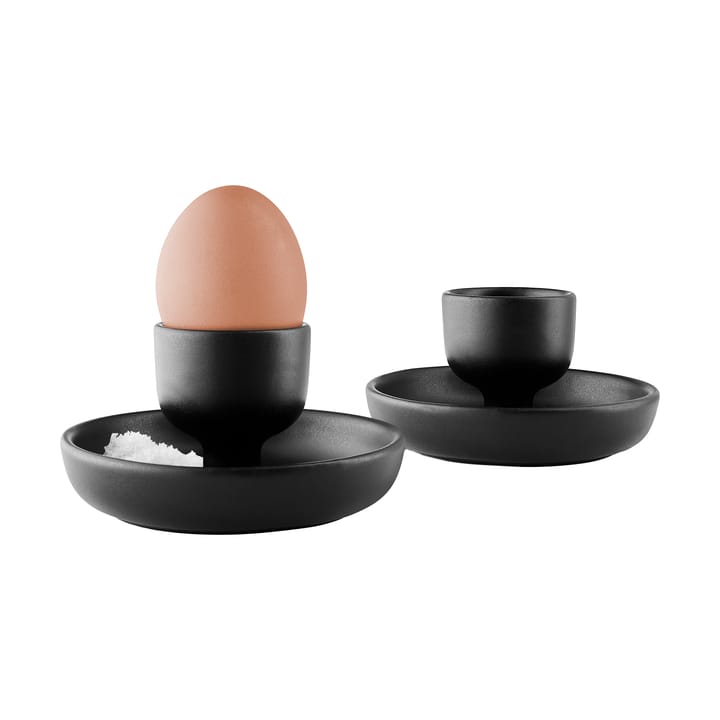 Nordic kitchen αυγοθήκη 2-pack, Μαύρο Eva Solo