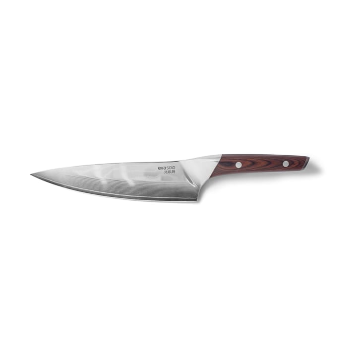 Nordic Kitchen σεφ μαχαίρι 20 εκ., Ανοξείδωτο ατσάλι Damascus Eva Solo