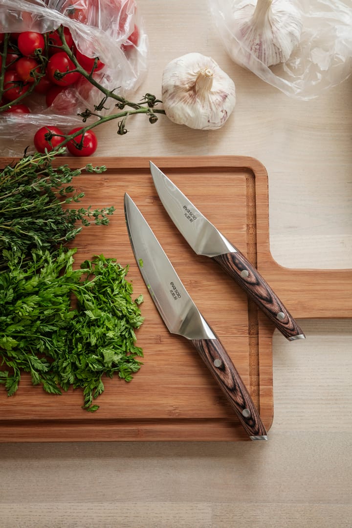 Nordic Kitchen μαχαίρι μυρωδικών 9 εκ., Ανοξείδωτο ατσάλι Damascus Eva Solo