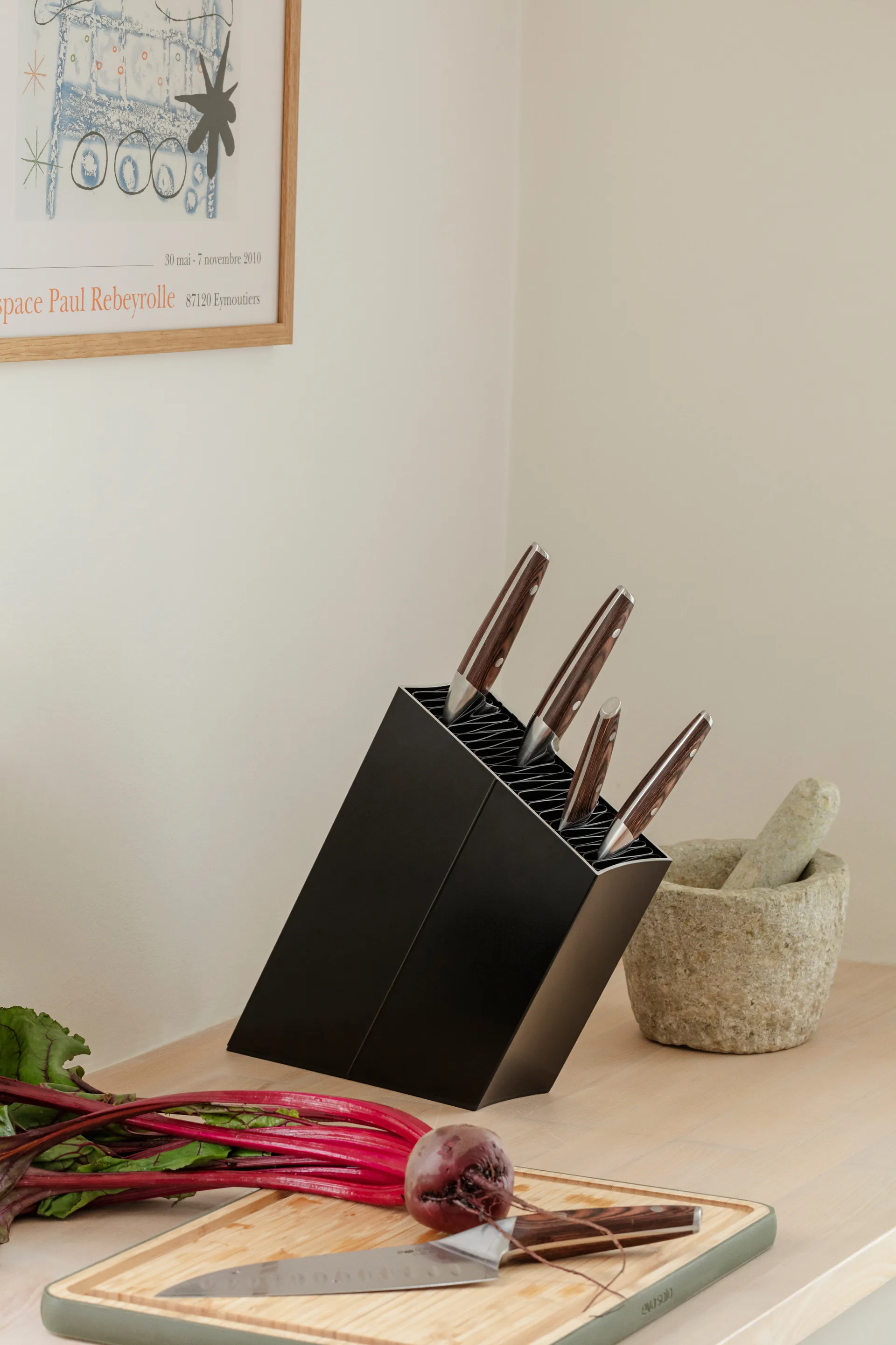 Nordic Kitchen santoku μαχαίρι 18 εκ., Ανοξείδωτο ατσάλι Damascus Eva Solo