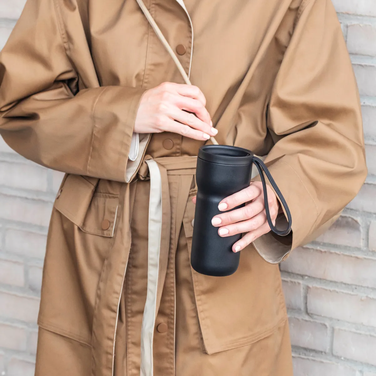 Nordic Kitchen κούπα καφέ θερμός, μαύρο Eva Solo