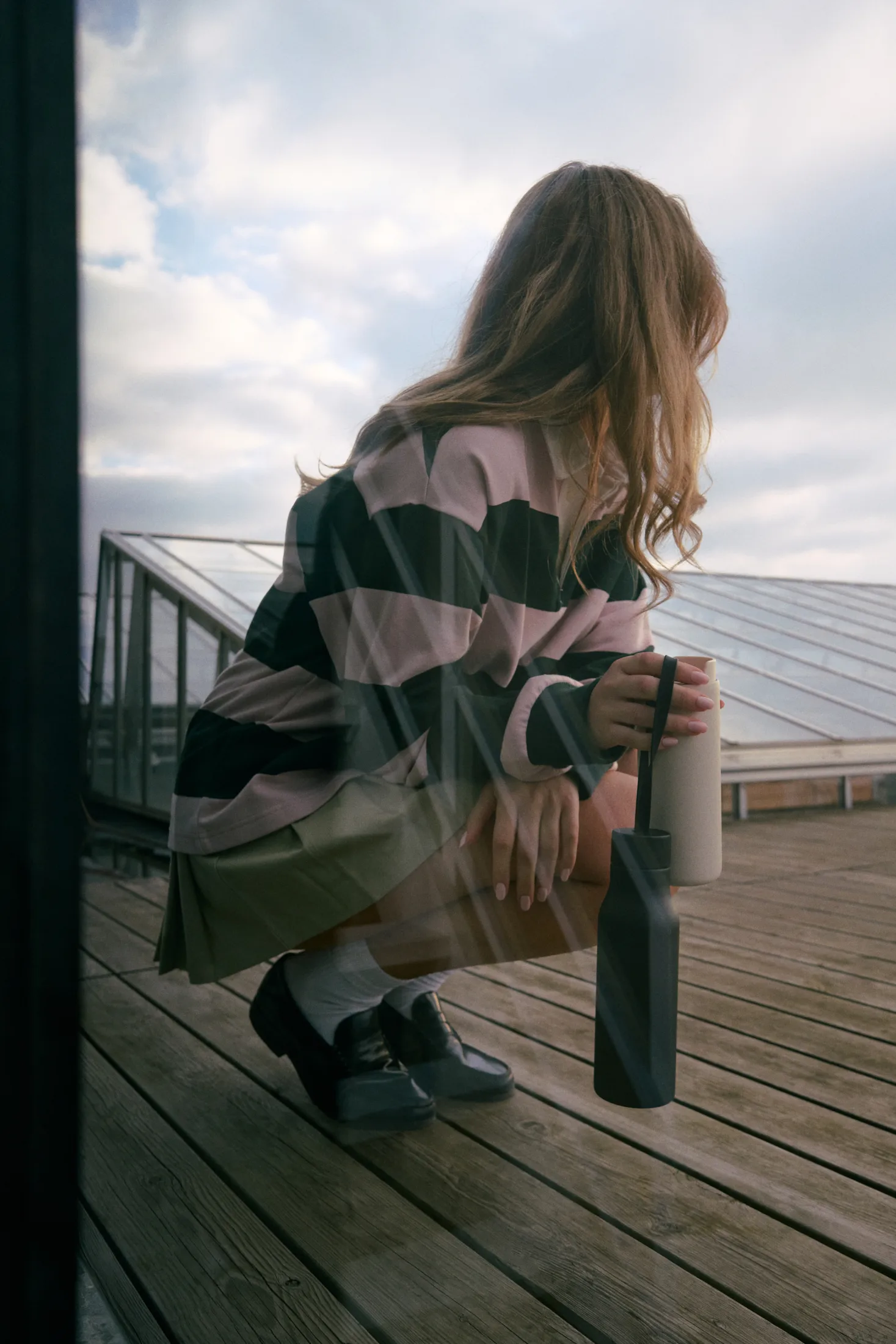 RE-Hydrate θερμός μπουκάλι, Black, 0,5 L Eva Solo