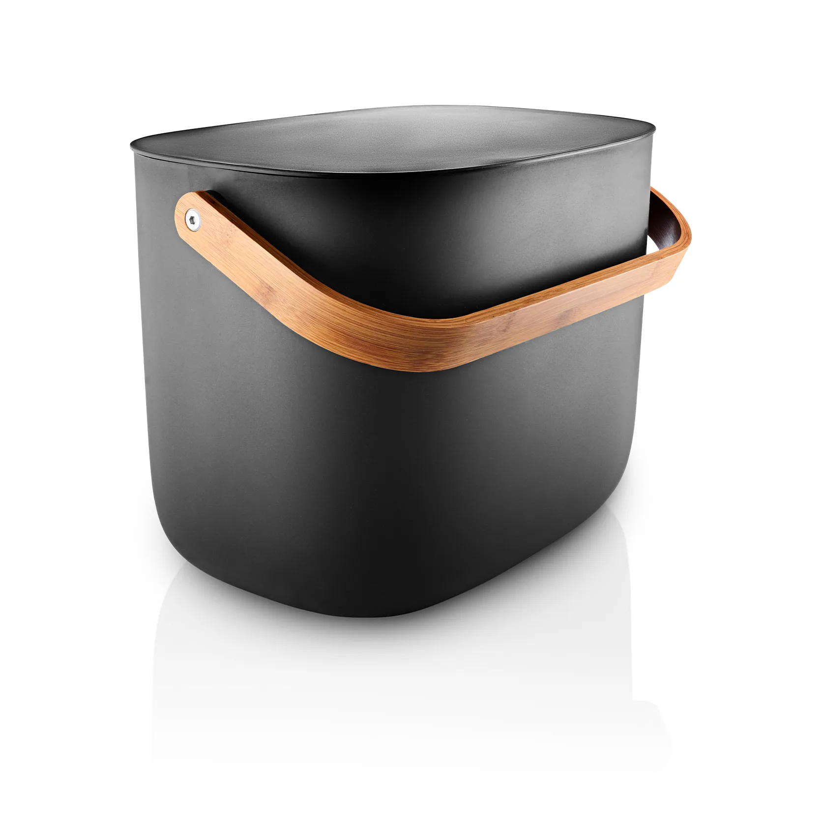 Κάδος ανακύκλωσης Reflect 16 L για 2 σακούλες, Black-brown Eva Solo