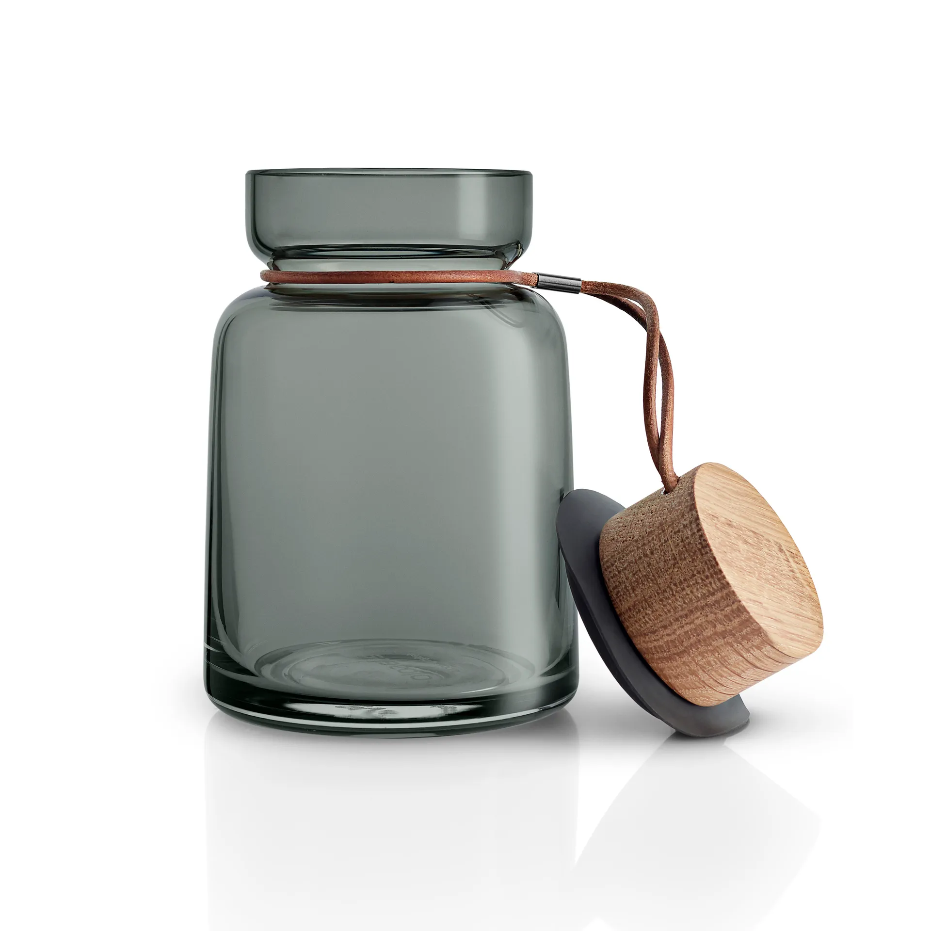 Silhouette βάζο αποθήκευσης smokey grey (ψυχρό γκρι), 0,7 l Eva Solo