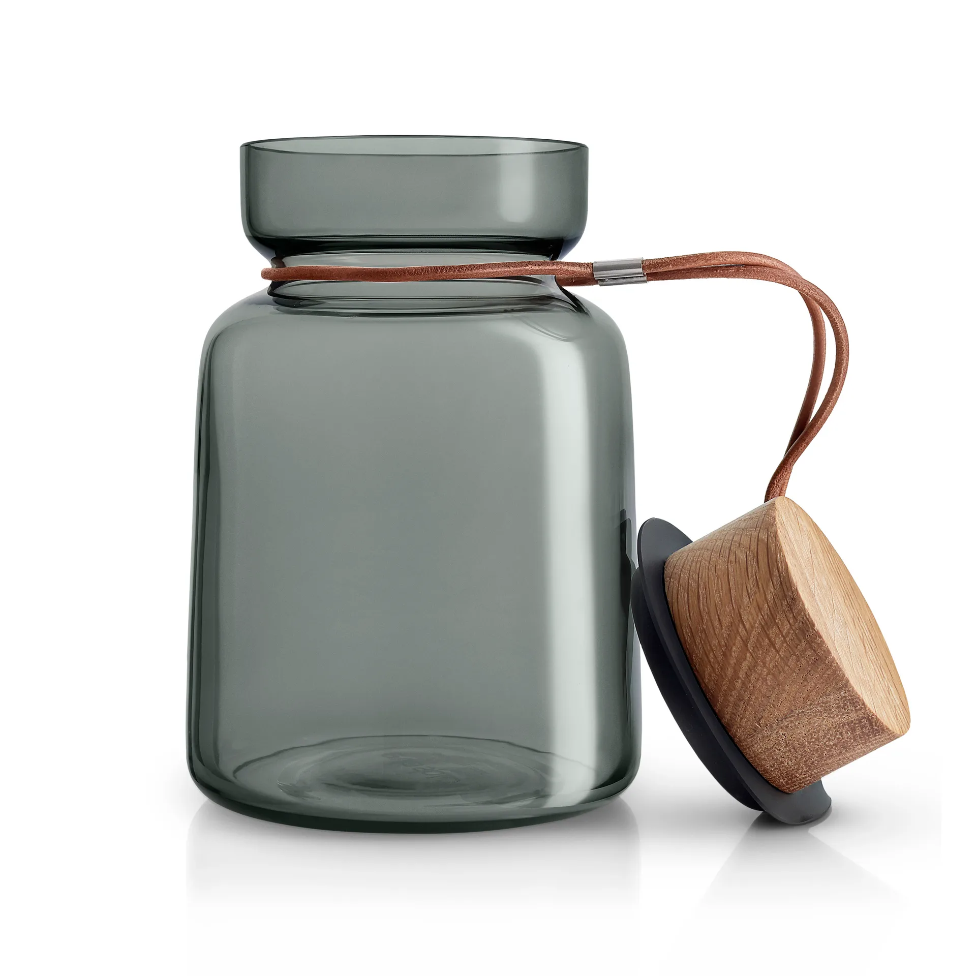 Silhouette βάζο αποθήκευσης smokey grey (ψυχρό γκρι), 1 l Eva Solo