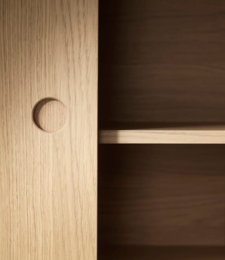 Βοηθητικό μπουφέ A83 Butler, Oak nature lacquered FDB Møbler