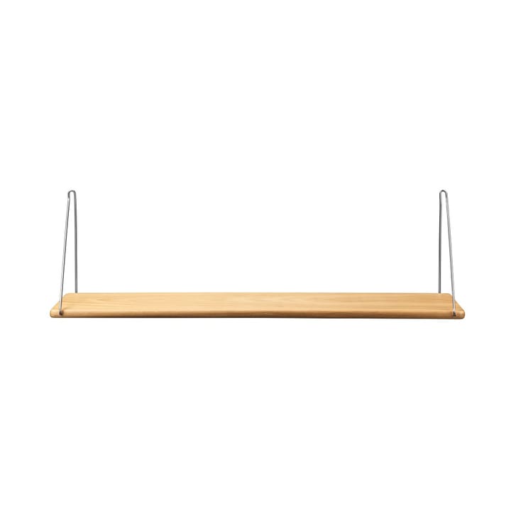 B145 Ράφι με βραχίονες , 20x90 cm oak nature-brushed stainless FDB Møbler