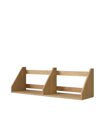 Ράφι B5 gloss 5 80x21 cm - Oak nature lacquered - FDB Møbler