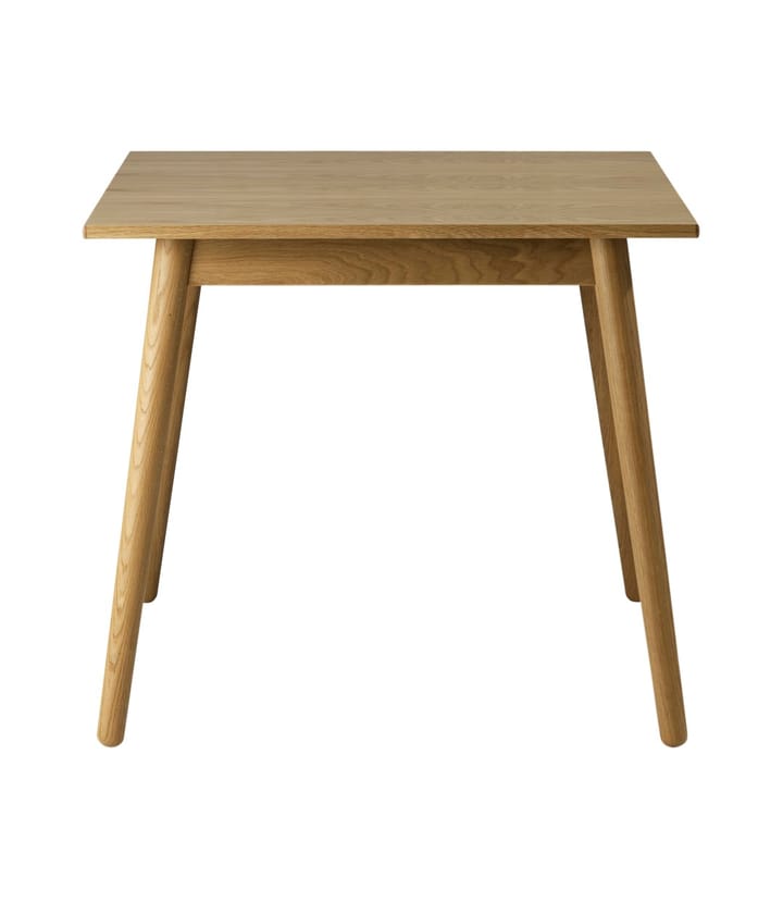 Τραπέζι τραπεζαρίας C35A 82x82 cm, Oak nature-oak nature lacquered FDB Møbler