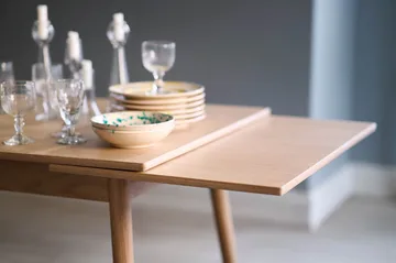 C35AH τραπέζι τραπεζαρίας dutch extract 82x82 εκ. - Oak nature-oak nature lacquered - FDB Møbler
