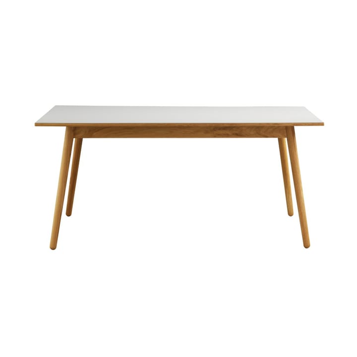 Τραπέζι τραπεζαρίας C35B 82x160 cm, Light grey-oak nature lacquered FDB Møbler