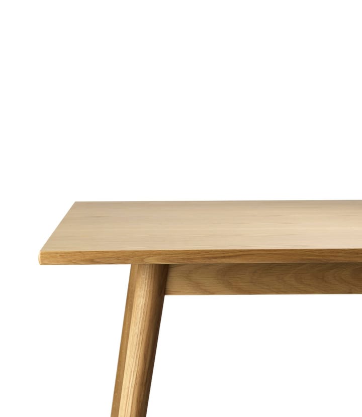 Τραπέζι τραπεζαρίας C35C 95x220 cm, Oak nature-oak nature lacquered FDB Møbler