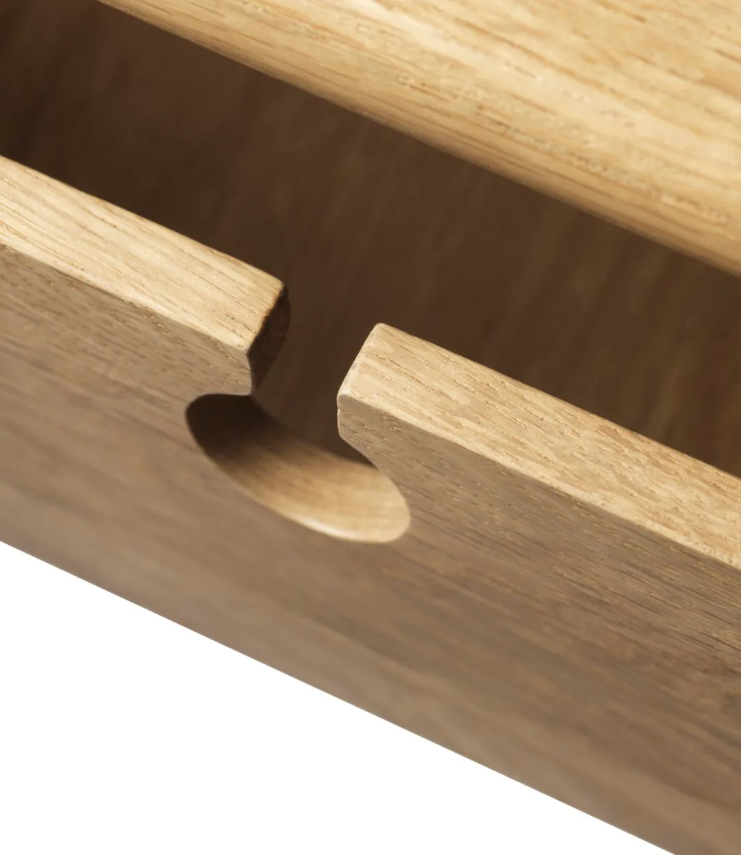 C67 Butler γραφείο, Oak nature lacquered, 60x156 cm FDB Møbler