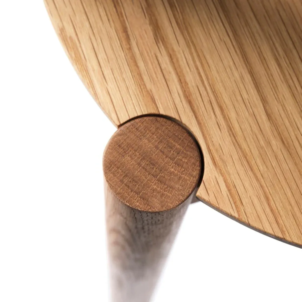 D102 Søs τραπεζάκι σαλονιού Ø55 cm, Δρυς στερεό λαδωμένο FDB Møbler