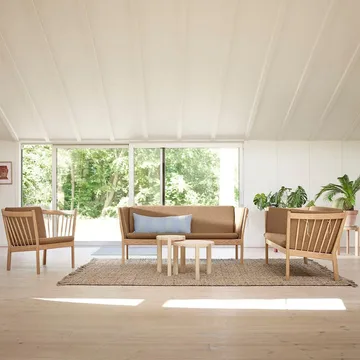 D108 Ragnesminde πλαϊνό τραπέζι Ø35 cm - Φύση - FDB Møbler